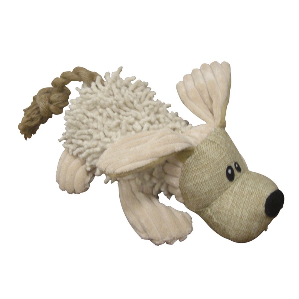 Pet Lou 00985 Naturally Twisted Dog Chew Toy Multicolor 6 Inch small Natural