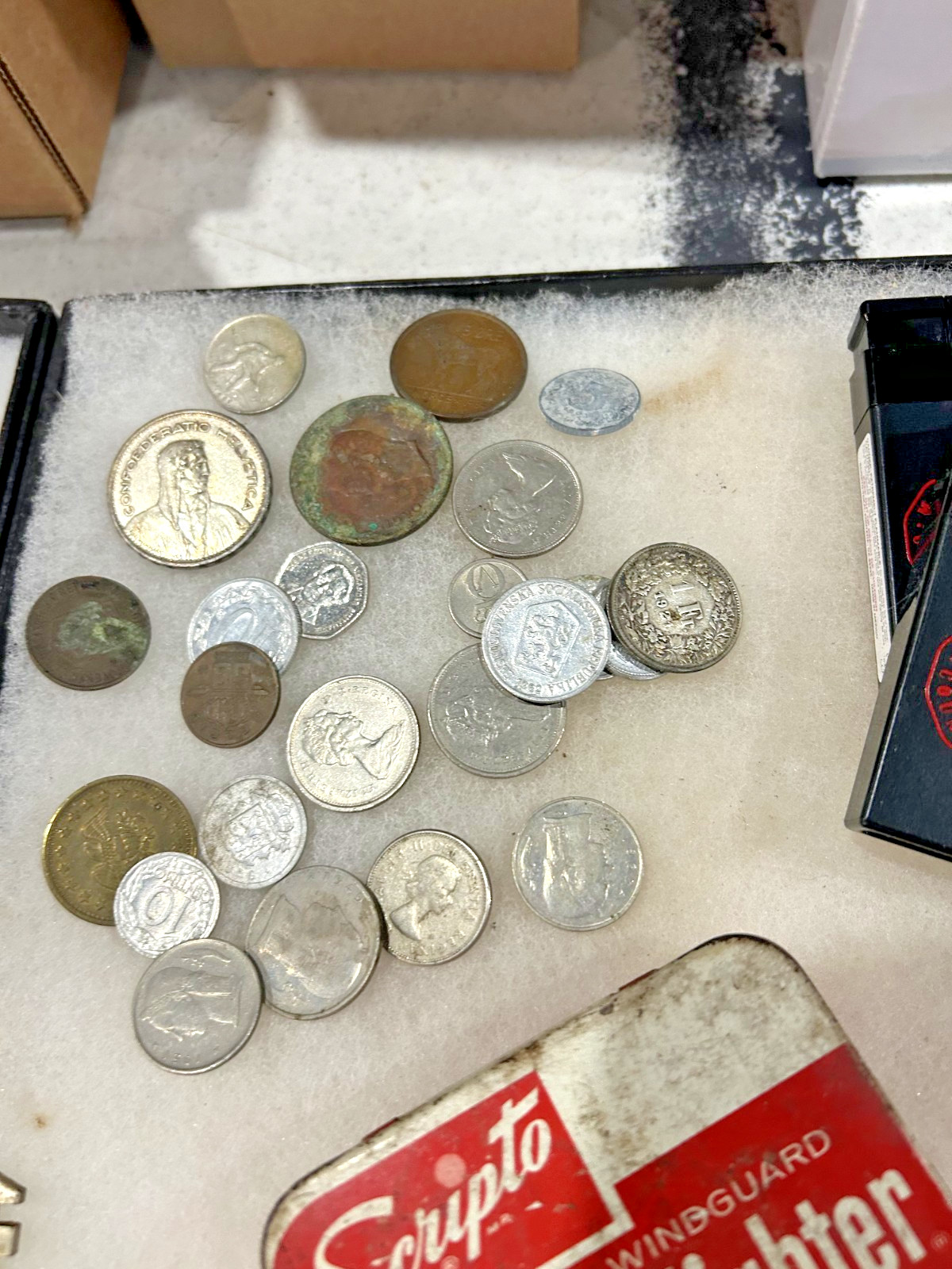 90+ + estate Vintage Junk Drawer lot