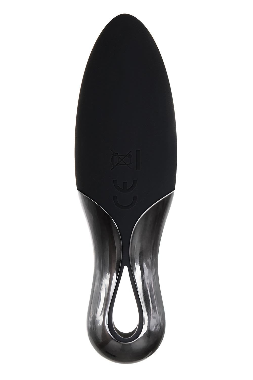 Evolved Love Is Back Teardrop Rechargeable Waterproof Vibrator 7 Speeds Black