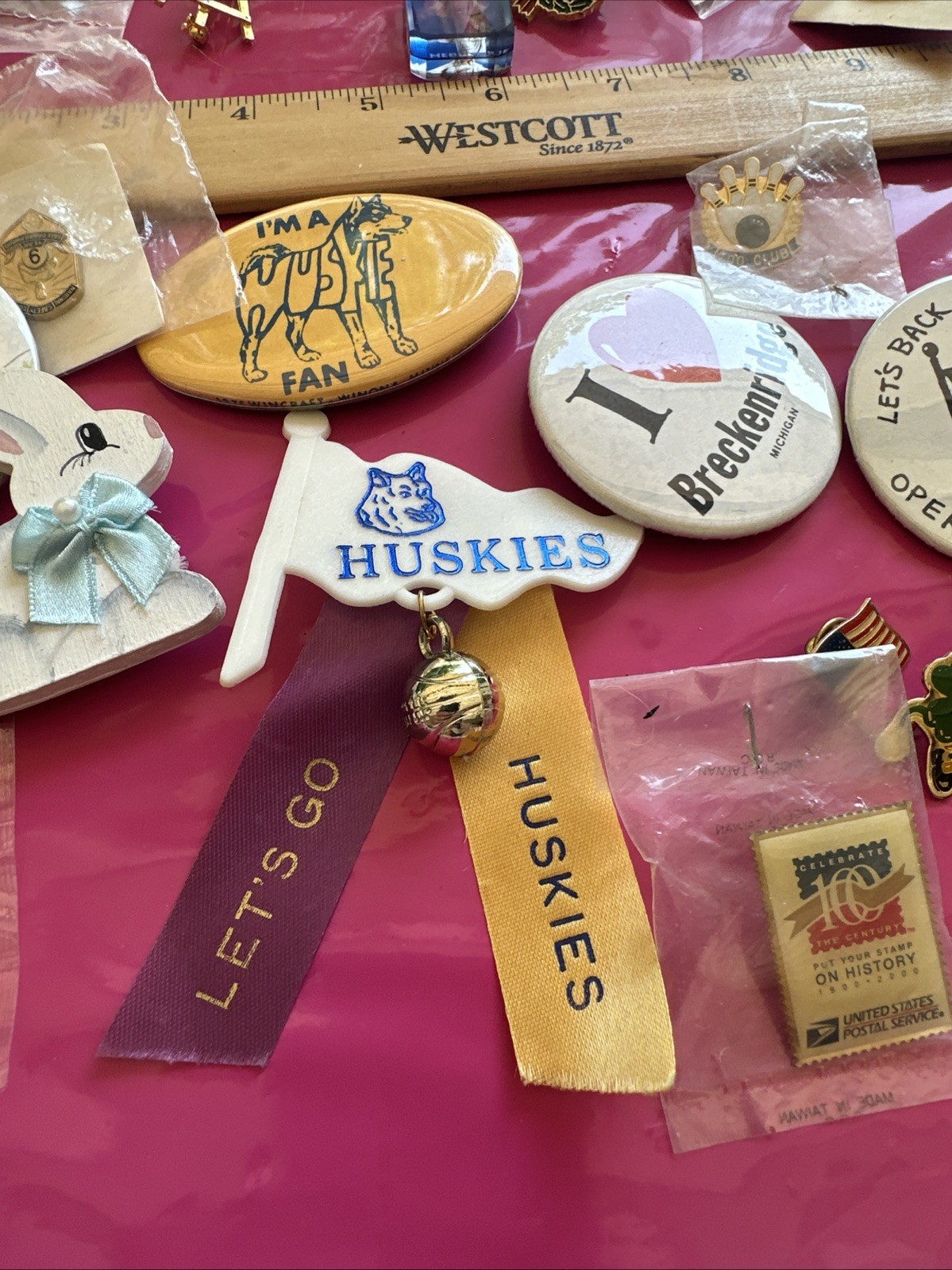 Contents From Junk Drawer Lot Of Vintage Items