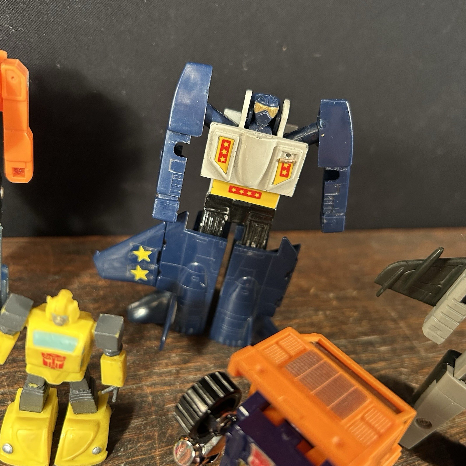Vintage Toy Lot (6) Transformers Action Figures