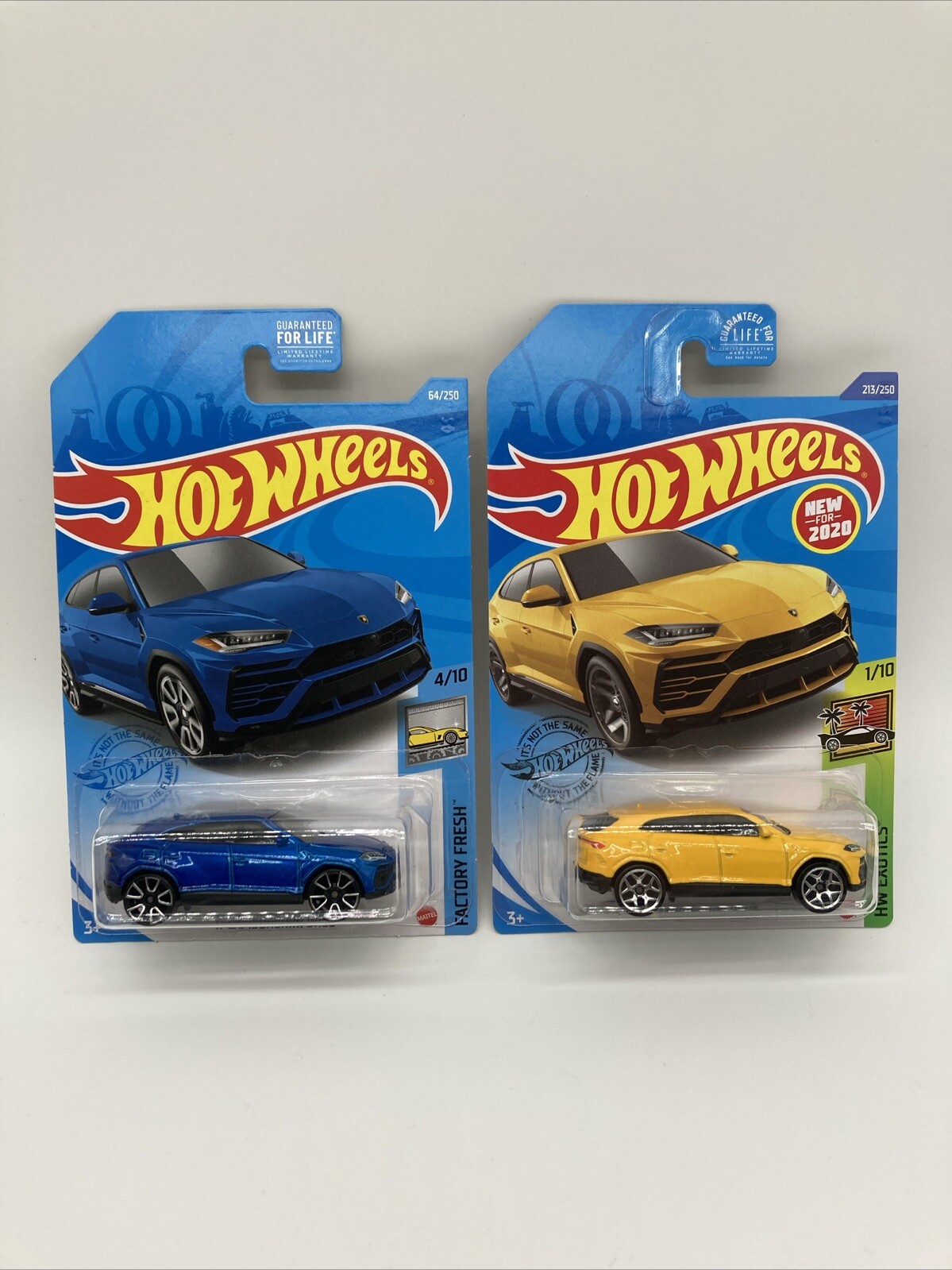 HOT WHEELS ’17 LAMBORGHINI EXOTICS #213 & #64 (Lot Of 2)