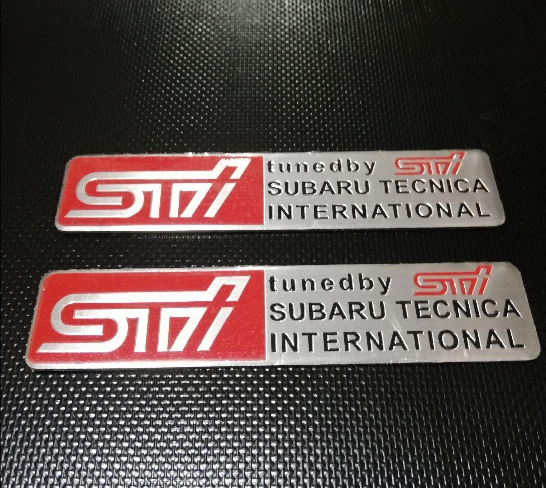 SUBARU STI 3D Emblem BRZ WRX Levorg B4 G4