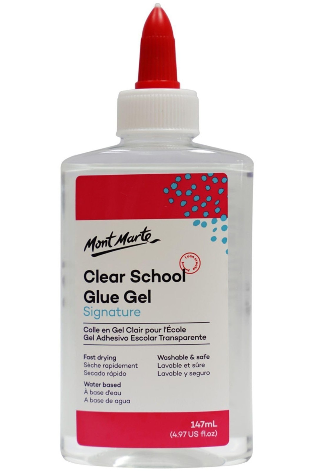 Mont Marte Signature Clear PVA Craft Glue 500g
