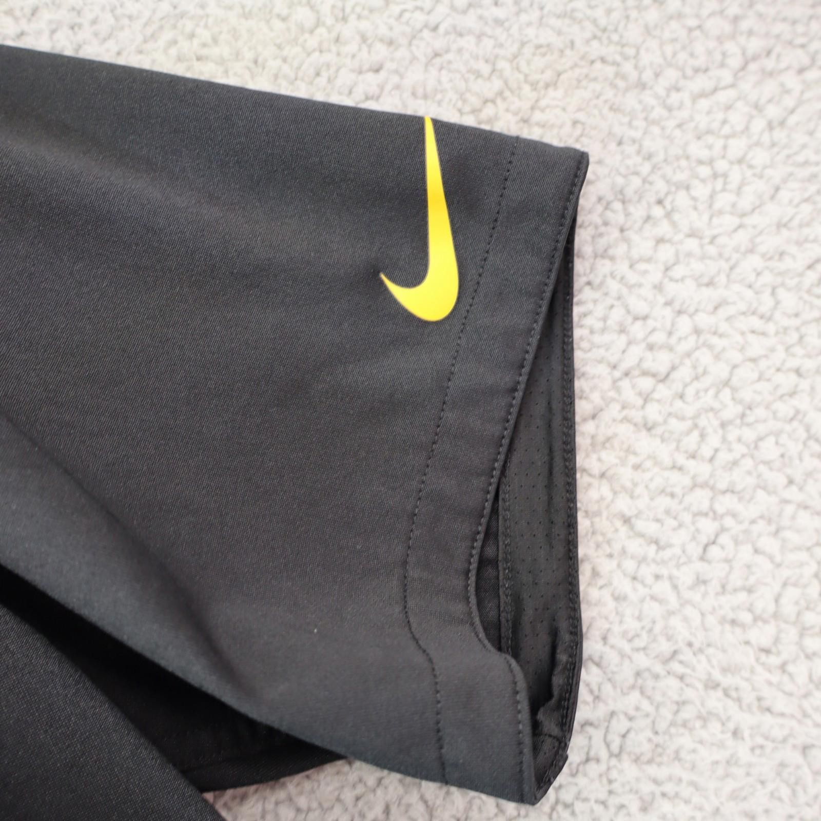 Missouri Tigers Nike Polo Men XL Dri-Fit Gold Mizzou on Back