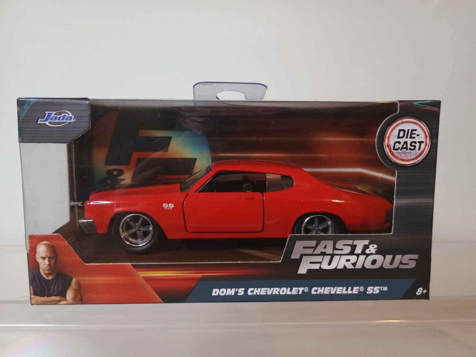 2024 Fast & Furious Dom’s Chevrolet Chevelle SS Red Diecast 1:32 Scale