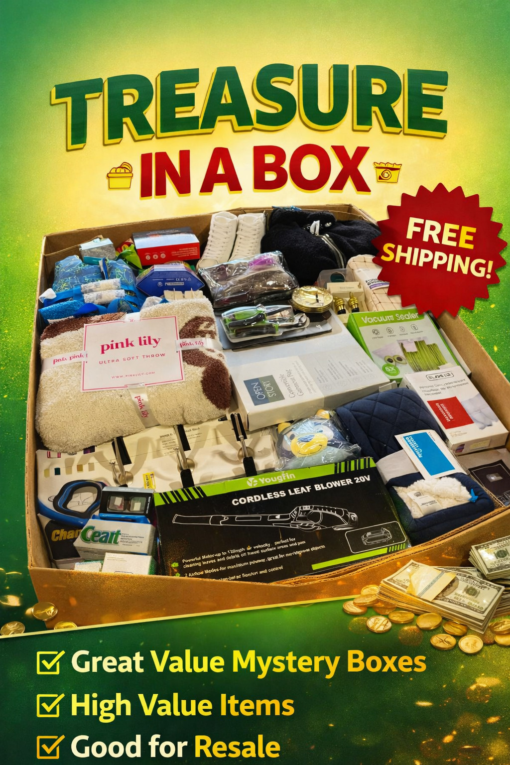HomeGoods Home Luxury Surprise – Overstock Discovery Bundle