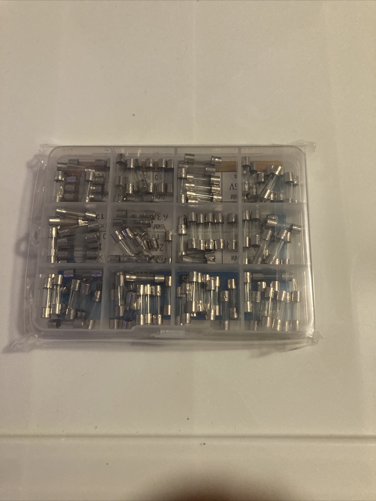 AUKENIEN Fast Blow Glass Fuses Kit 12 Values 120 pcs 5x20mm ,New Sealed box