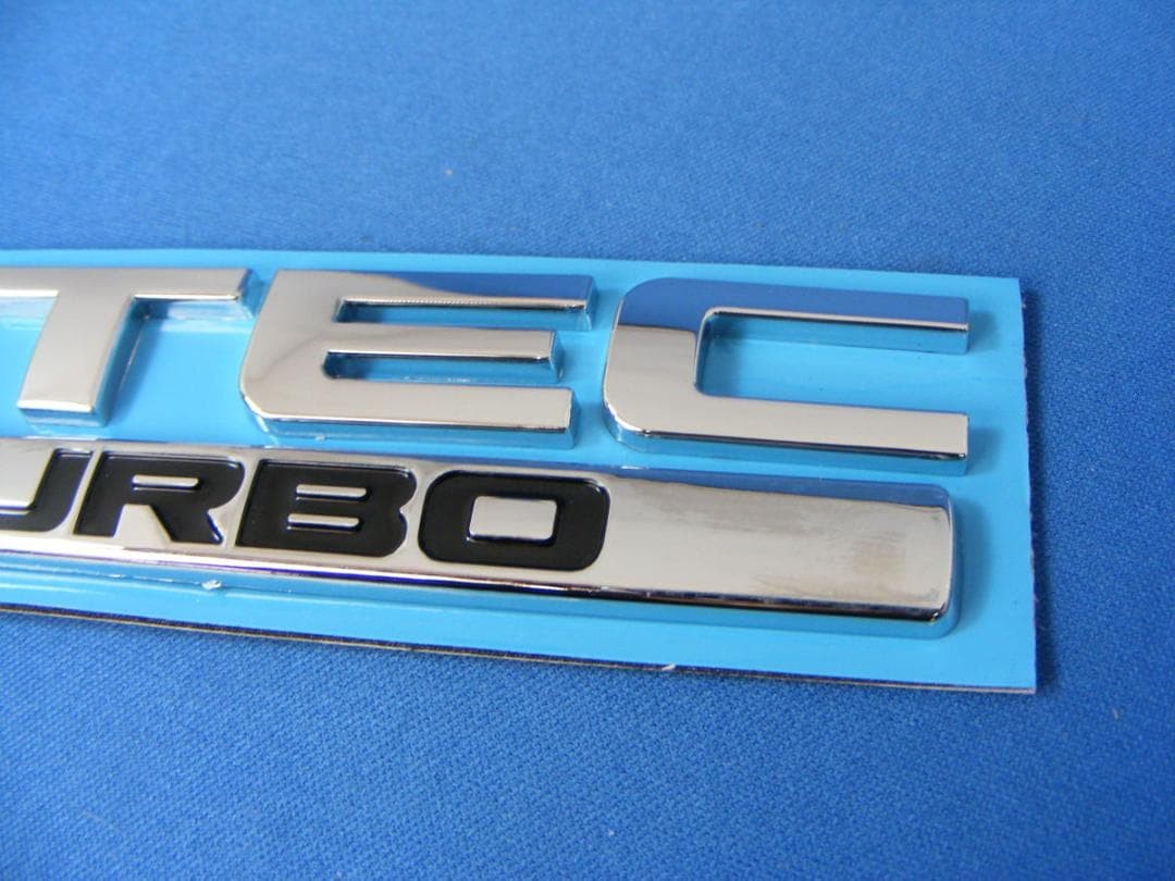 ● V-TEC TURBO ABS chrome plated/black separate specifications!