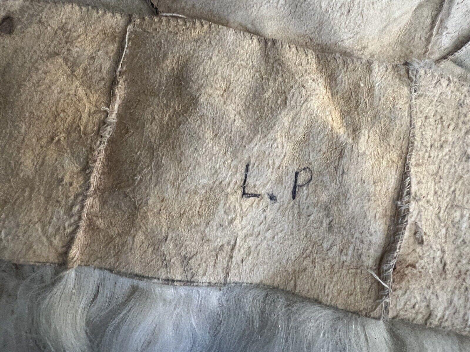 Vintage (1977) Peruvian Alpaca Wool Tapestry, Blanket/Couch Cvr 5’X6’ Artwork!