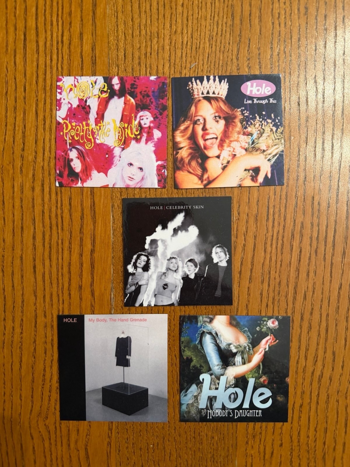 Hole fridge magnets Courtney love 90s 2000s alternative