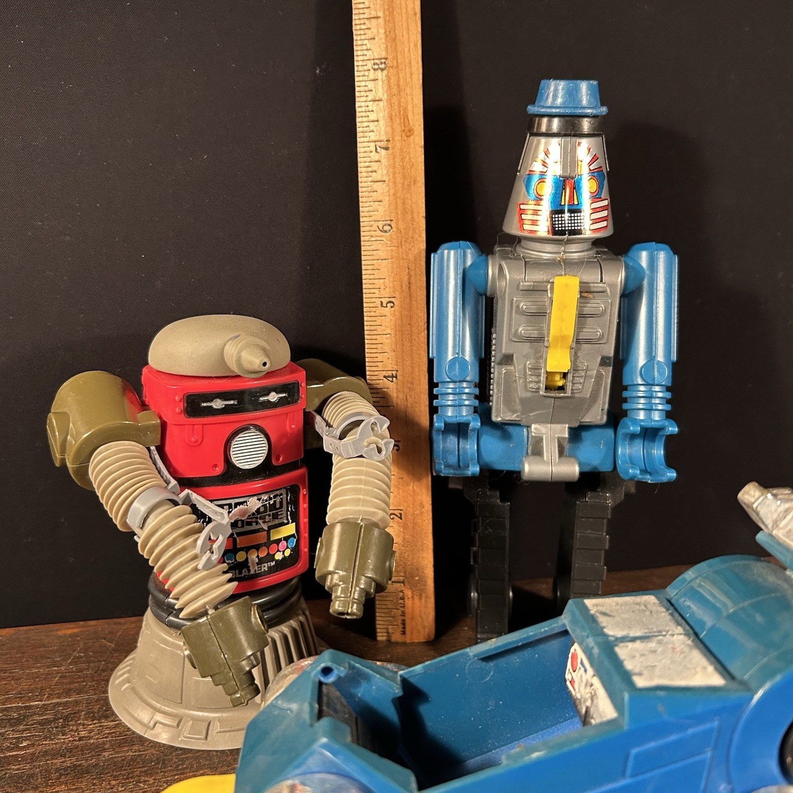 Vintage Toy Lot (3) Robot Action Figure Space Sci-Fi