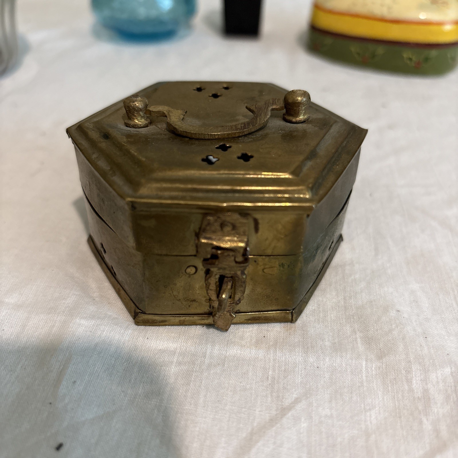 Vintage Lot Of 5 OLD ESTATE* Trinkets Misc Items Collectibles Decor