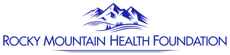 RMHF Logo One Line Blue PMS 2736